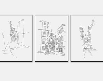 Architecture drawing Etsy image about Printable Architectural Scale referred to as Architecture drawing Etsy
